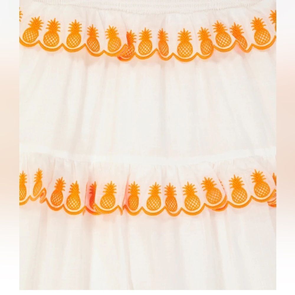 ZIMMERMANN KIDS Tropicana Embroidered Cotton Dress  White Sz 10 NWT - Picture 2 of 13